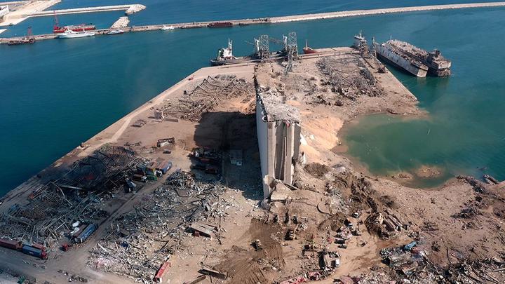 Aftermath of the Beirut blast.